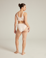 The Essentials High Leg Brief 3 Pack - Black, Bare 03 & Blush Pink