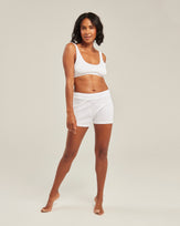 The Organic Cotton Boyfriend Boxer - Cotton White