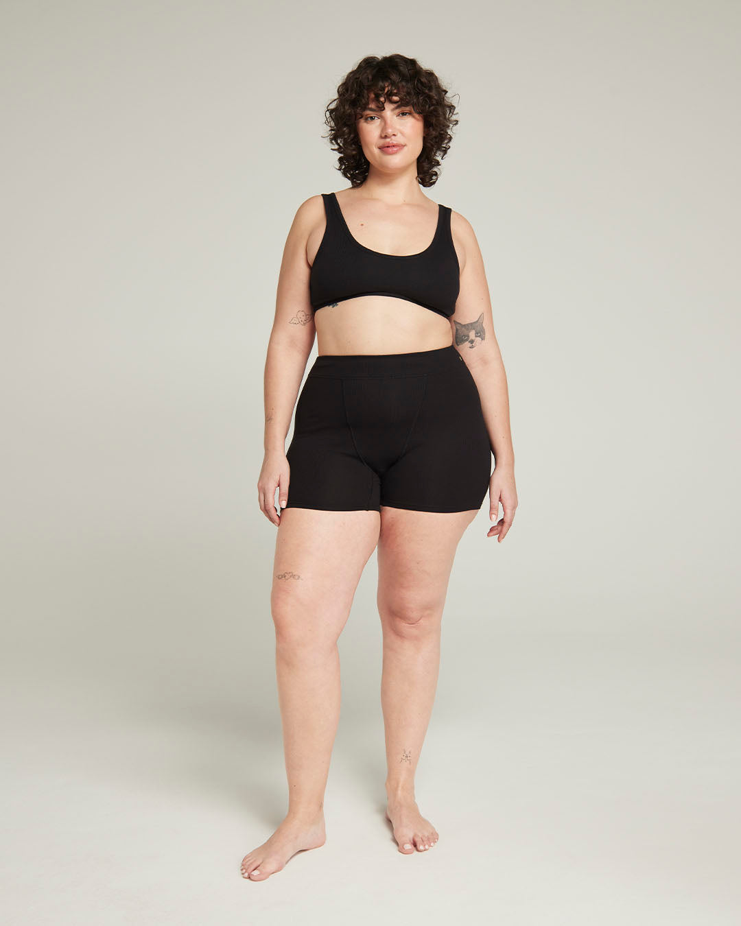 The Organic Cotton Boyfriend Boxer - Black