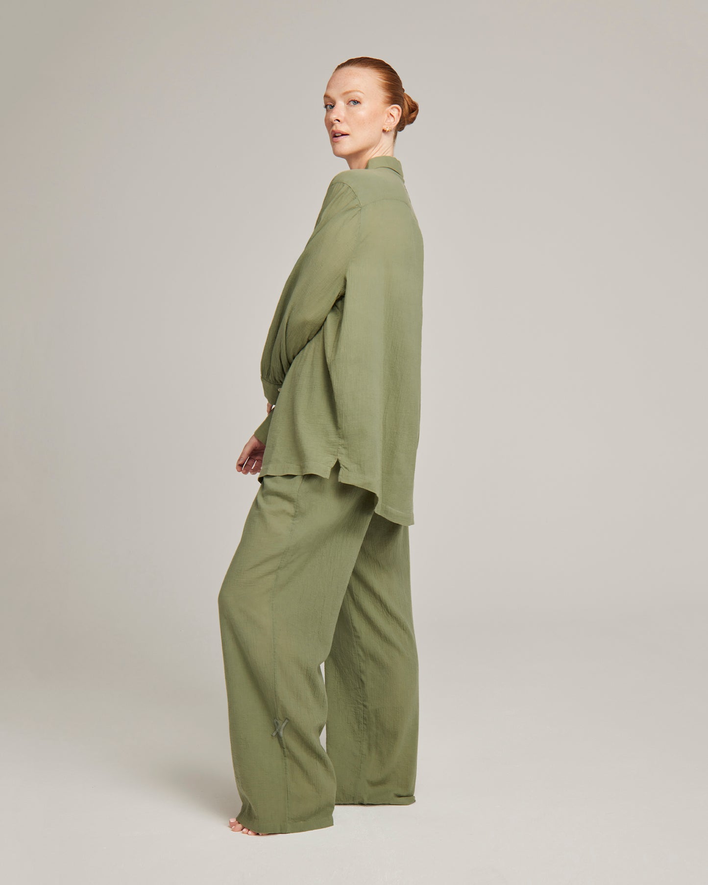 The Midi Shirt - Rosemary