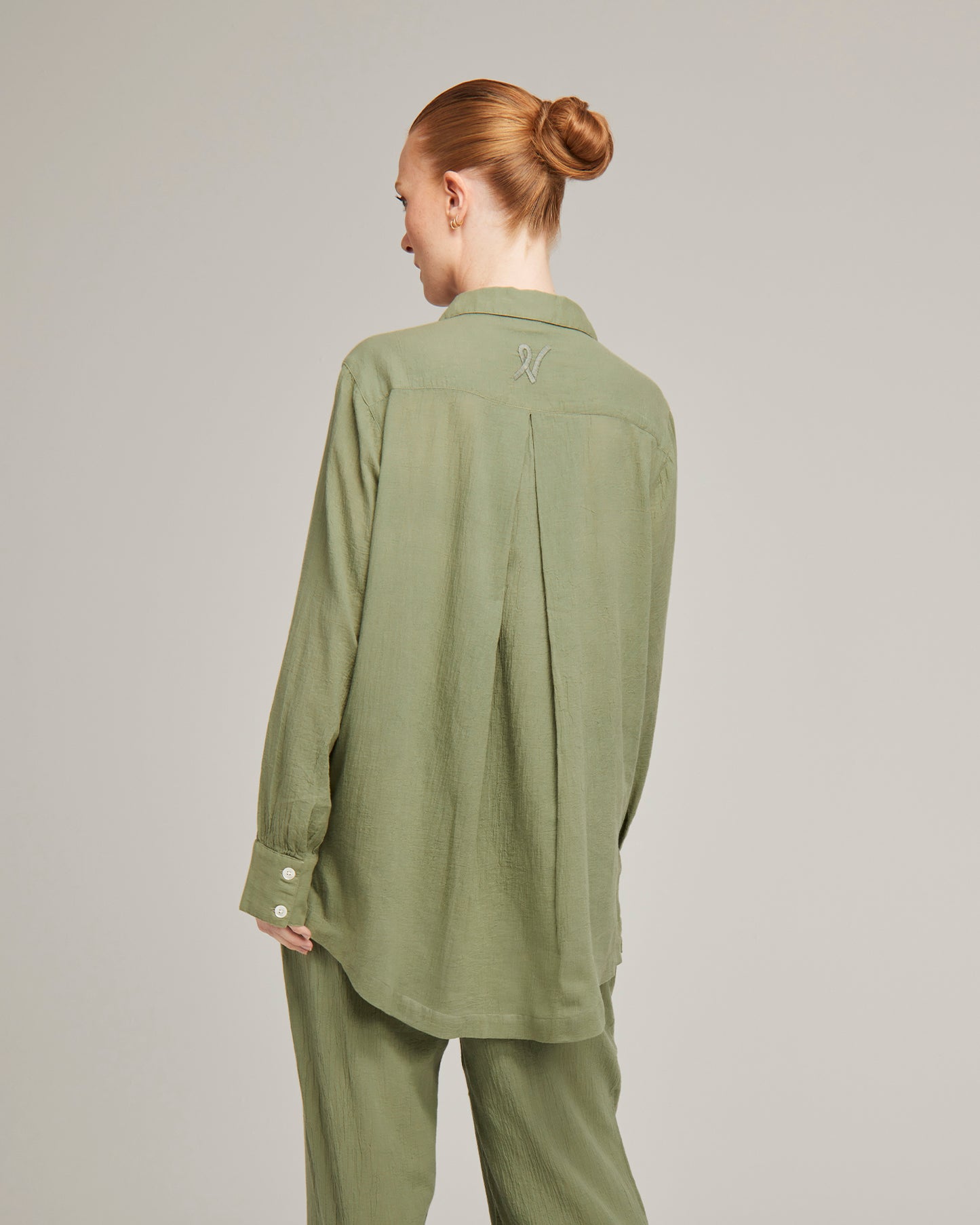 The Midi Shirt - Rosemary