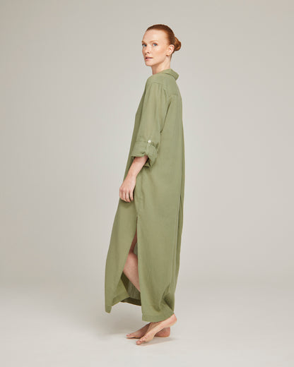 The Maxi Shirt - Rosemary