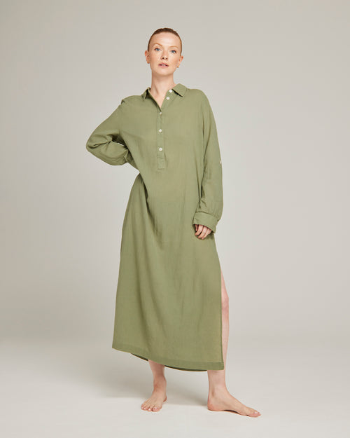 The Maxi Shirt - Rosemary