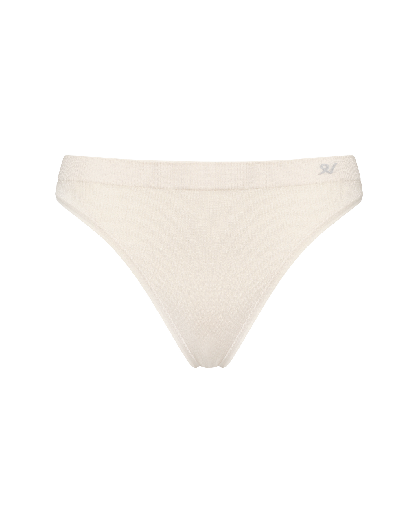 The TENCEL™ Seamless Thong - White Sand