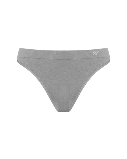 The TENCEL™ Seamless Thong - Storm Grey