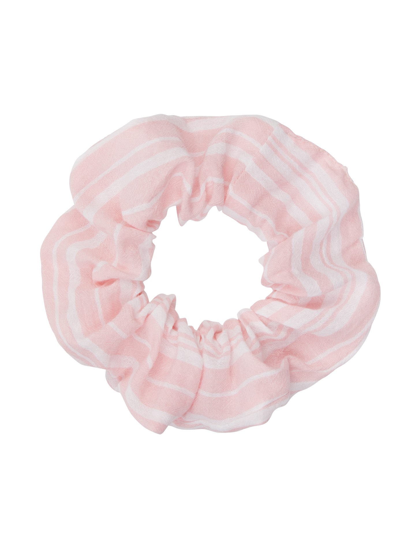 The Scrunchie - Fondant Pink Stripe