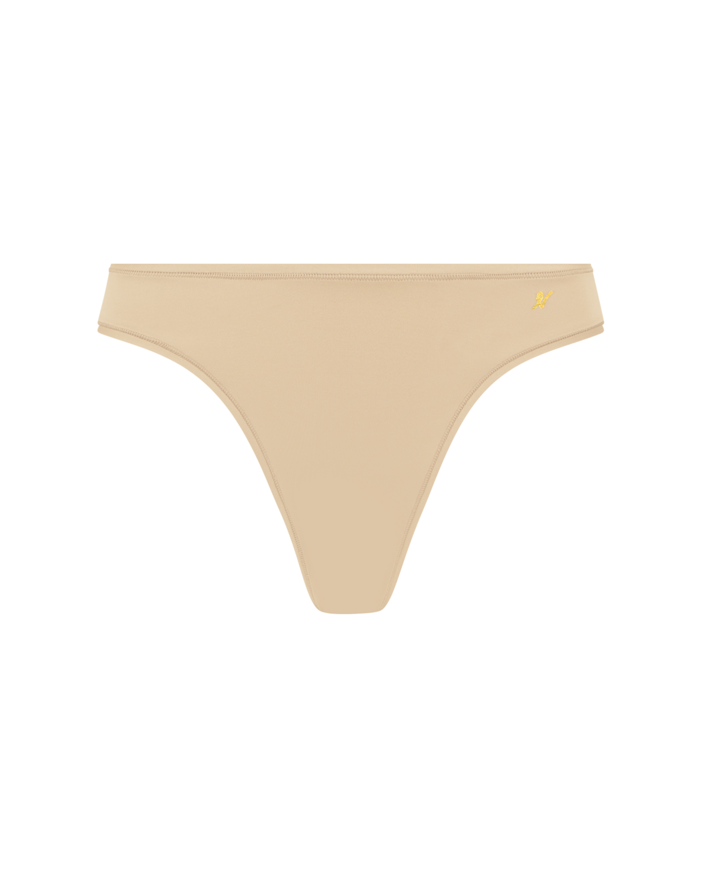 The Stretch Dipped Thong - Bare 01