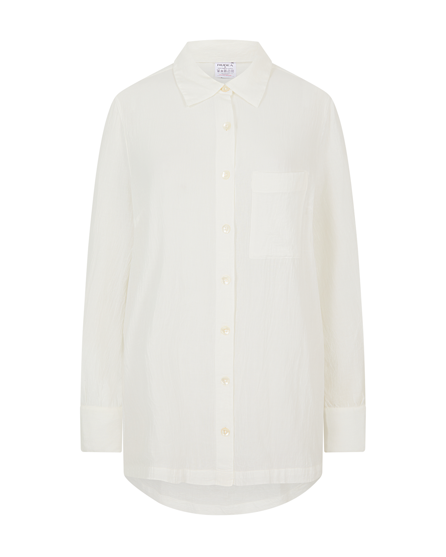 The Midi Shirt - Cotton White