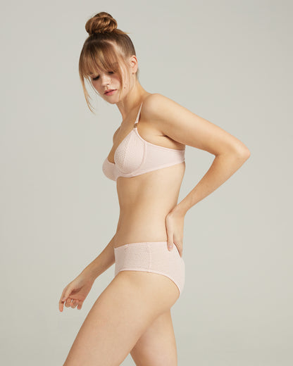 The Lift Balcony Bra - Blush Pink