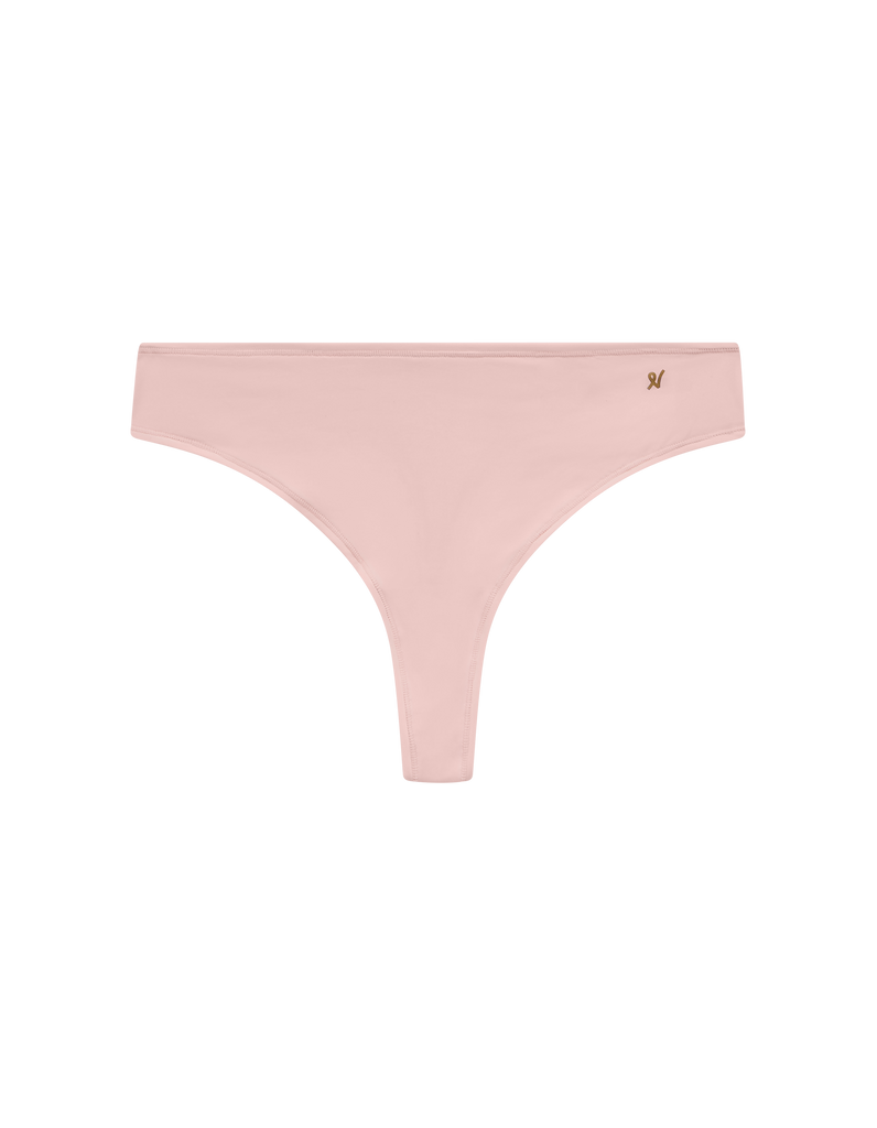Dipped Thong Blush Pink Pink Thong Nudea Underwear