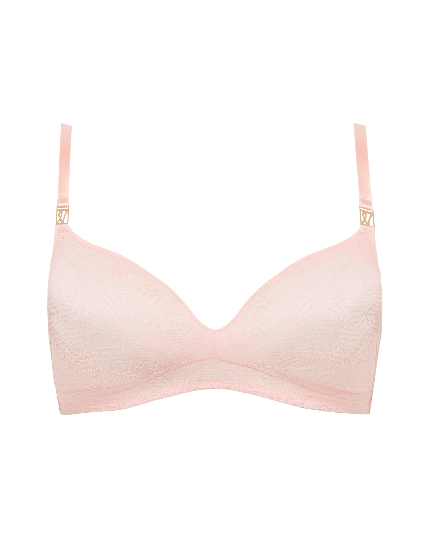 The Easy Does It F+ Bralette - Blush Pink